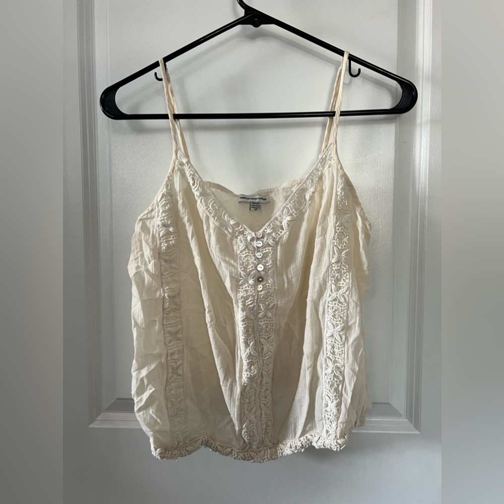 American Eagle Cropped Tank Top
